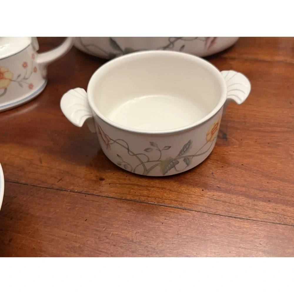 Villeroy & Boch ALBERTINA Covered Casserole Gravy Boat Serving Bowl West Germany